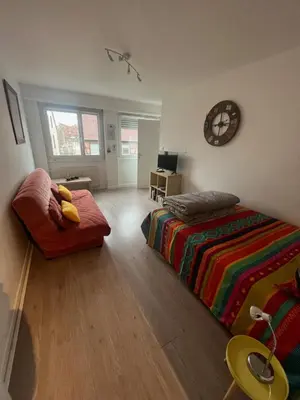 Un ou plusieurs lits dans un hébergement de l'établissement Appartement centre Colmar tout confort
