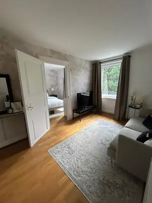 Un ou plusieurs lits dans un hébergement de l'établissement Chambre d hote de charme suite
