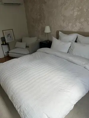 Un ou plusieurs lits dans un hébergement de l'établissement Chambre d hote de charme suite