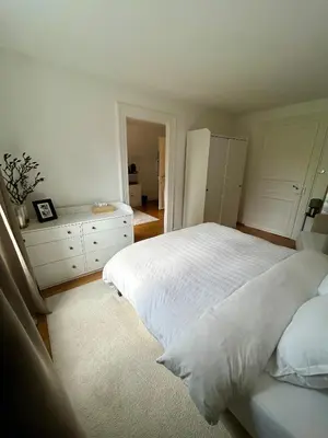 Un ou plusieurs lits dans un hébergement de l'établissement Chambre d hote de charme suite