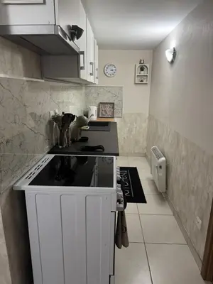 Cuisine ou kitchenette dans l'établissement Lila's Home - Appartement dans maison avec extérieur