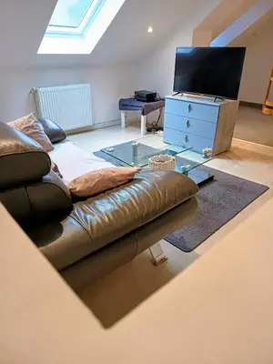 Télévision ou salle de divertissement dans l'établissement Flat F2 51 meters close to Belfort city center