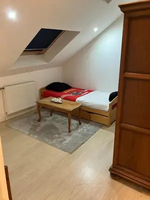 Un ou plusieurs lits dans un hébergement de l'établissement Flat F2 51 meters close to Belfort city center