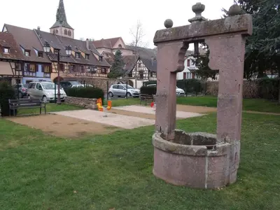 Jardin de l'établissement Studio La Grenouillère