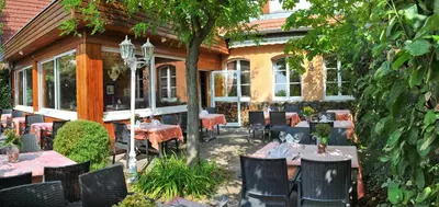 Jardin de l'établissement Auberge Ramstein Hôtel - Restaurant