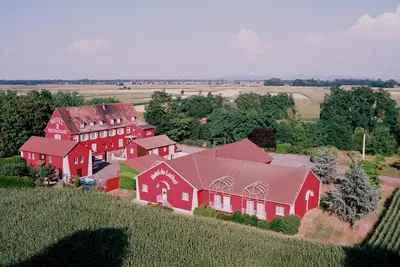 Paysage naturel près de l'hôtel
