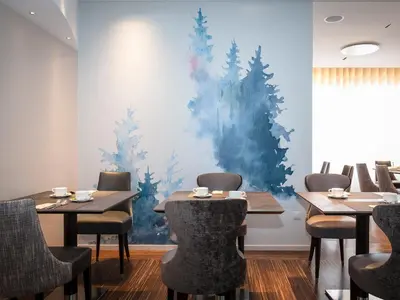 Coin salon dans l'établissement Hotel Restaurant & Spa Verte Vallée