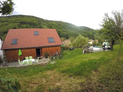 Paysage naturel près de la maison de vacances