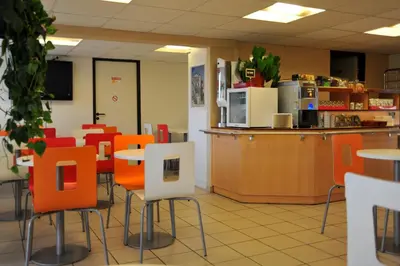 Plateau bouilloire dans l'établissement Premiere Classe Belfort