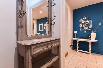 Salle de bains dans l'établissement Appartement Bredala avec Parking et Climatisation