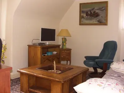 Télévision ou salle de divertissement dans l'établissement Gîte Labaroche Temps Libre