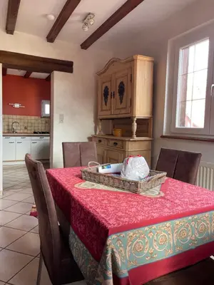 Cuisine ou kitchenette dans l'établissement Gite Du Rittersberg