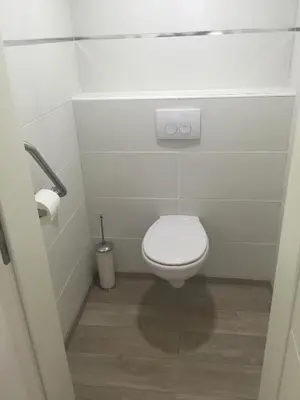 Salle de bains dans l'établissement Le Clos du Silberthal