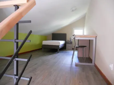 Télévision ou salle de divertissement dans l'établissement Gîtes du Saut des Cuves