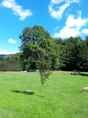Paysage naturel près de la maison de vacances