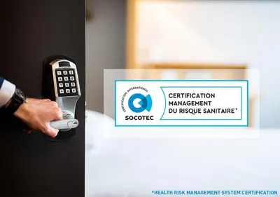 Certificat, récompense, panneau ou autre document affiché dans l'établissement B&B HOTEL Mulhouse Ile Napoléon
