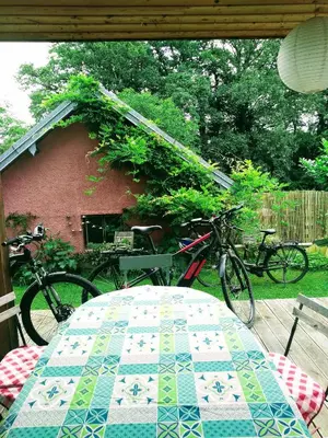 Jardin de l'établissement Chambres d'hôtes Souffle Nature