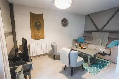 Coin salon dans l'établissement Hissla Riquewihr