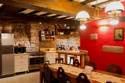 Cuisine ou kitchenette dans l'établissement Laterale Residences Riquewihr