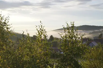 Paysage naturel près de la maison de vacances