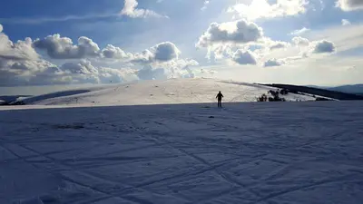 L'établissement Gite Eden en hiver