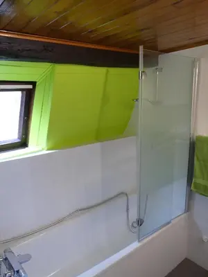 Salle de bains dans l'établissement Appart chaleureux