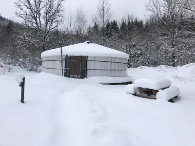 L'établissement Domaine des Planesses en hiver
