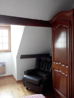 Coin salon dans l'établissement Gite duplex du vignoble Alsace
