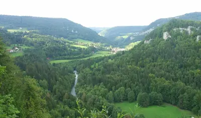 Paysage naturel près de l'hôtel