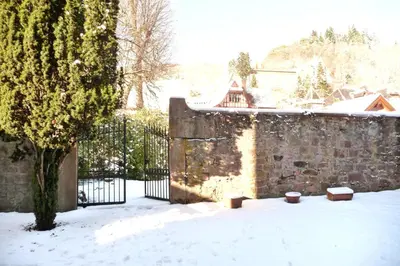L'établissement La Clé d'Alsace en hiver