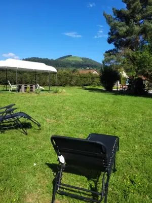 Paysage naturel près de la maison de vacances