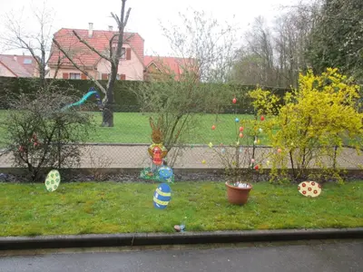Jardin de l'établissement Villa Verdi