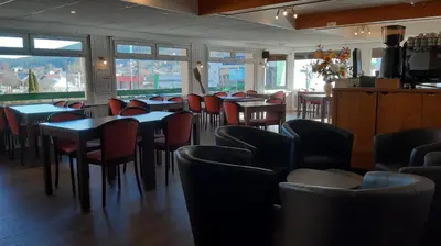 Restaurant ou autre lieu de restauration dans l'établissement Hotel De La Route Verte