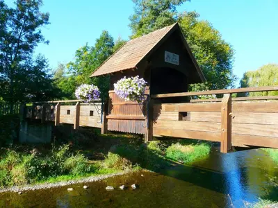 Paysage naturel près de la maison de vacances