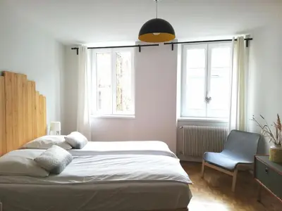 Un ou plusieurs lits dans un hébergement de l'établissement L'écrin de Masevaux