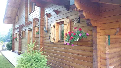 Jardin de l'établissement Le Chalet de Philippe