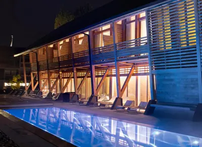 Plan de l'établissement Hotel des Berges, Restaurant Gastronomique & Spa