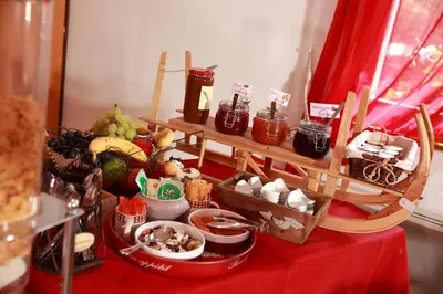 Nourriture dans l'hôtel ou à proximité