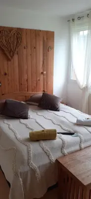 Un ou plusieurs lits dans un hébergement de l'établissement Domaine Des Hauts Viaux