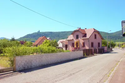 Vue générale sur la montagne ou vue sur la montagne depuis l'appartement