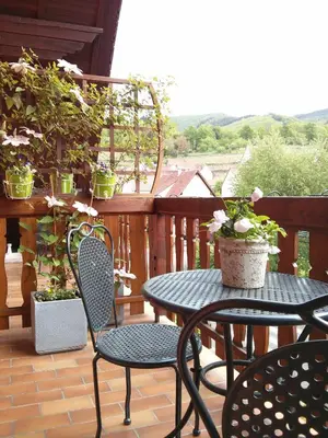 Balcon ou terrasse dans l'établissement Marcia Donatti - A l'Ombre des Coteaux Sao Paulo