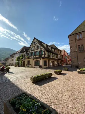 Vue générale sur la montagne ou vue sur la montagne depuis l'appartement