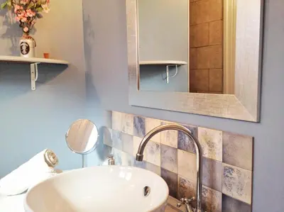 Salle de bains dans l'établissement B&B La Clé d'Alsace