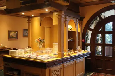 Nourriture dans l'hôtel ou à proximité