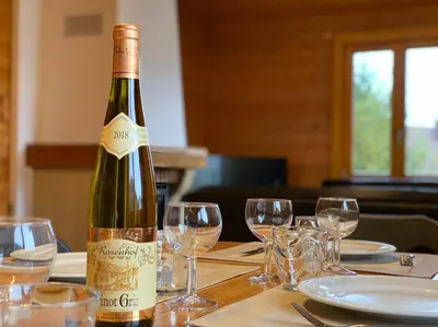 Boissons dans l'établissement Chalet Sapin