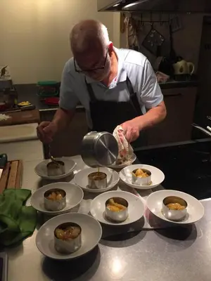 Nourriture dans la maison d'hôtes ou à proximité