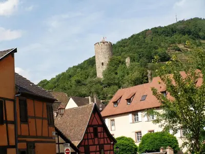 Vue générale sur la montagne ou vue sur la montagne depuis la maison de vacances