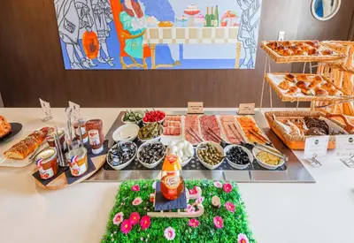 Nourriture dans l'hôtel ou à proximité