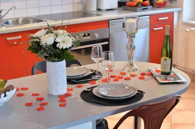 Boissons dans l'établissement Appartement L'Elégant de la Petite Venise