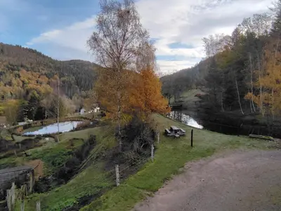 Paysage naturel près de la maison de vacances